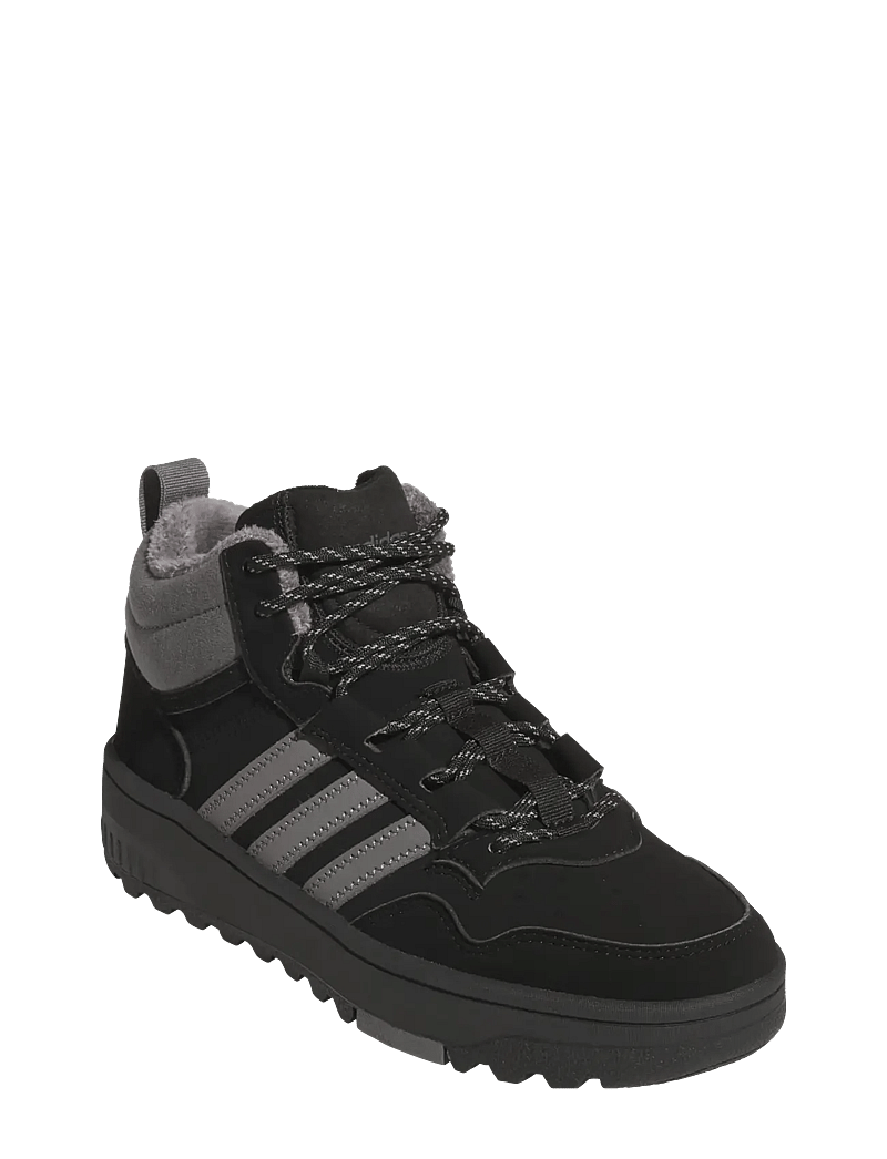 adidas Sportswear - HOOPS 4.0 MID WINTERIZED J - hoher schnitt - cblack/grefou/cblack - 0