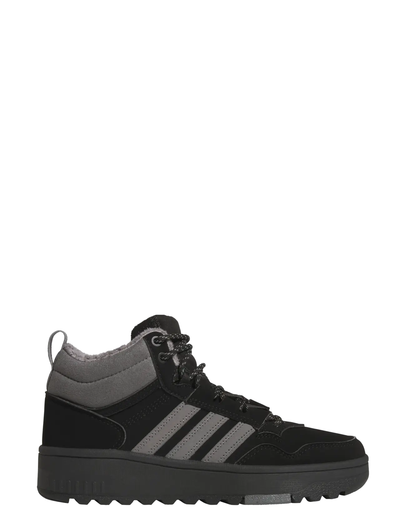adidas Sportswear - HOOPS 4.0 MID WINTERIZED J - hoher schnitt - cblack/grefou/cblack - 1