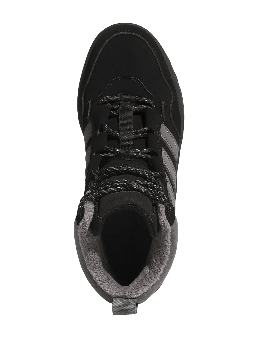 adidas Sportswear - HOOPS 4.0 MID WINTERIZED J - hoher schnitt - cblack/grefou/cblack - 4