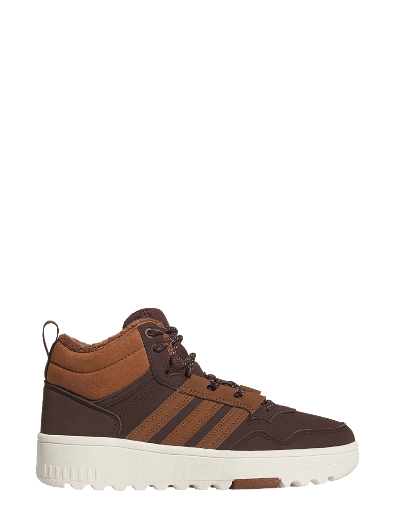 adidas Sportswear - HOOPS 4.0 MID WINTERIZED J - ar augstu augšdaļu - shabrn/supcol/owhite - 1