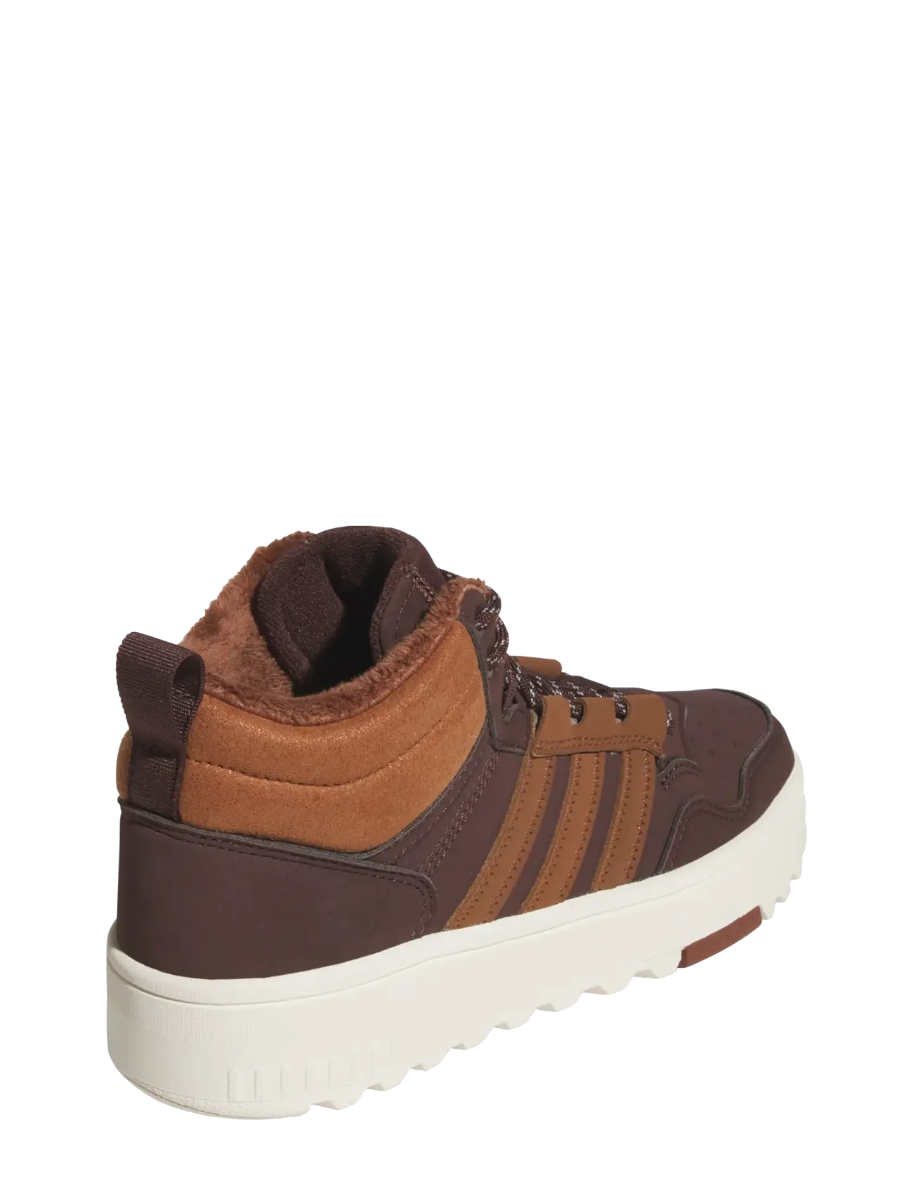 adidas Sportswear - HOOPS 4.0 MID WINTERIZED J - high-top sneakers - shabrn/supcol/owhite - 3