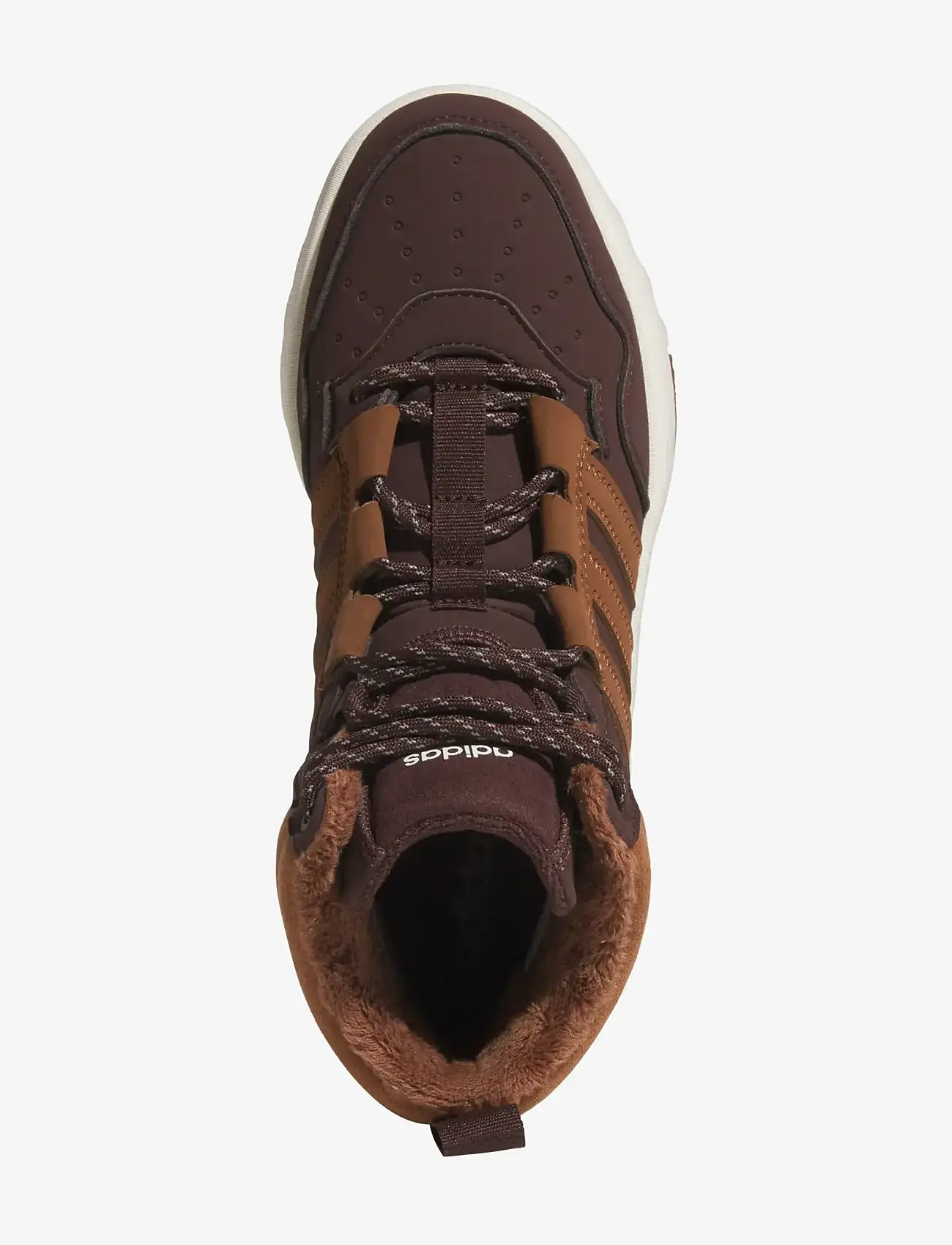adidas Sportswear - HOOPS 4.0 MID WINTERIZED J - hoher schnitt - shabrn/supcol/owhite - 4