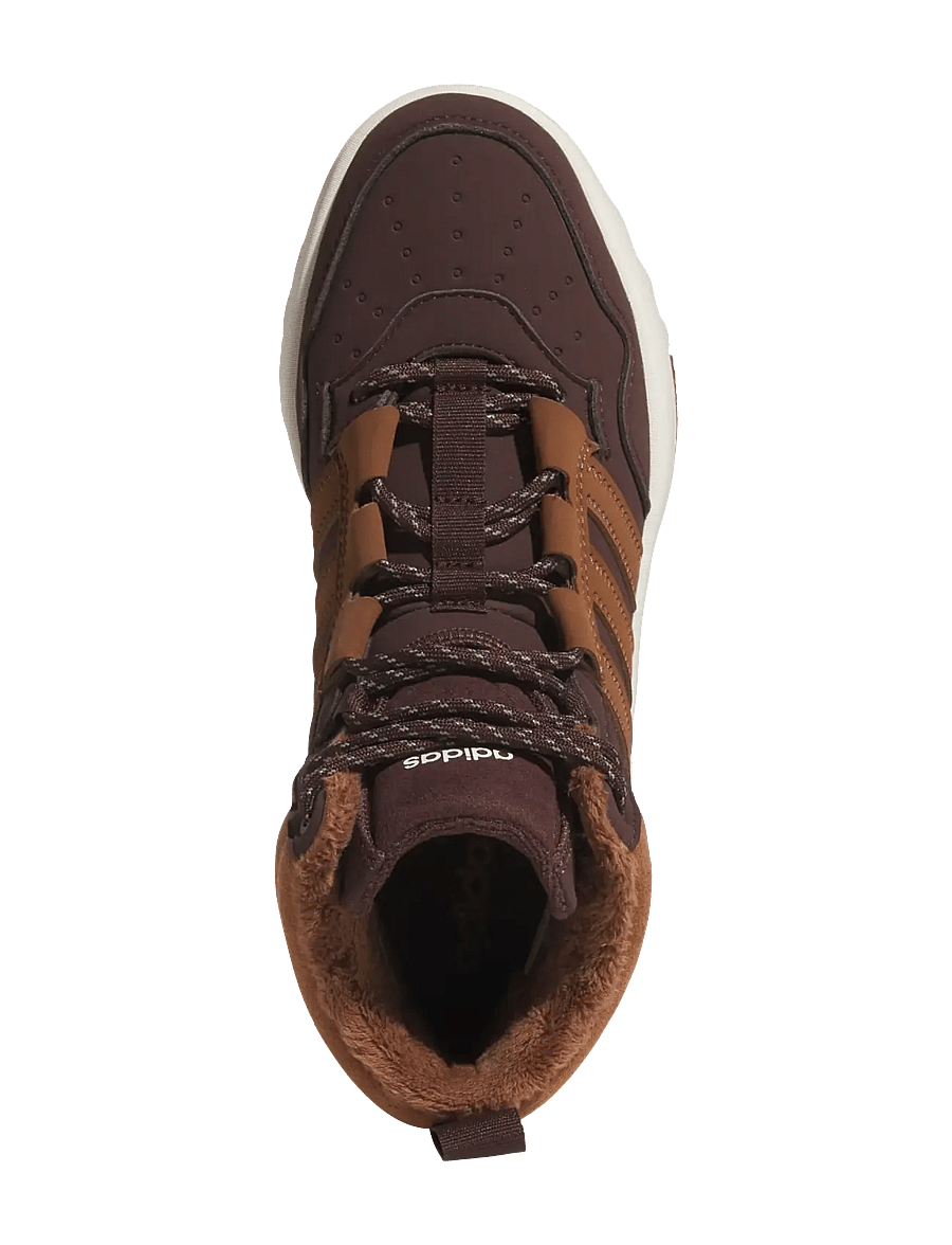 adidas Sportswear - HOOPS 4.0 MID WINTERIZED J - hoog sneakers - shabrn/supcol/owhite - 4