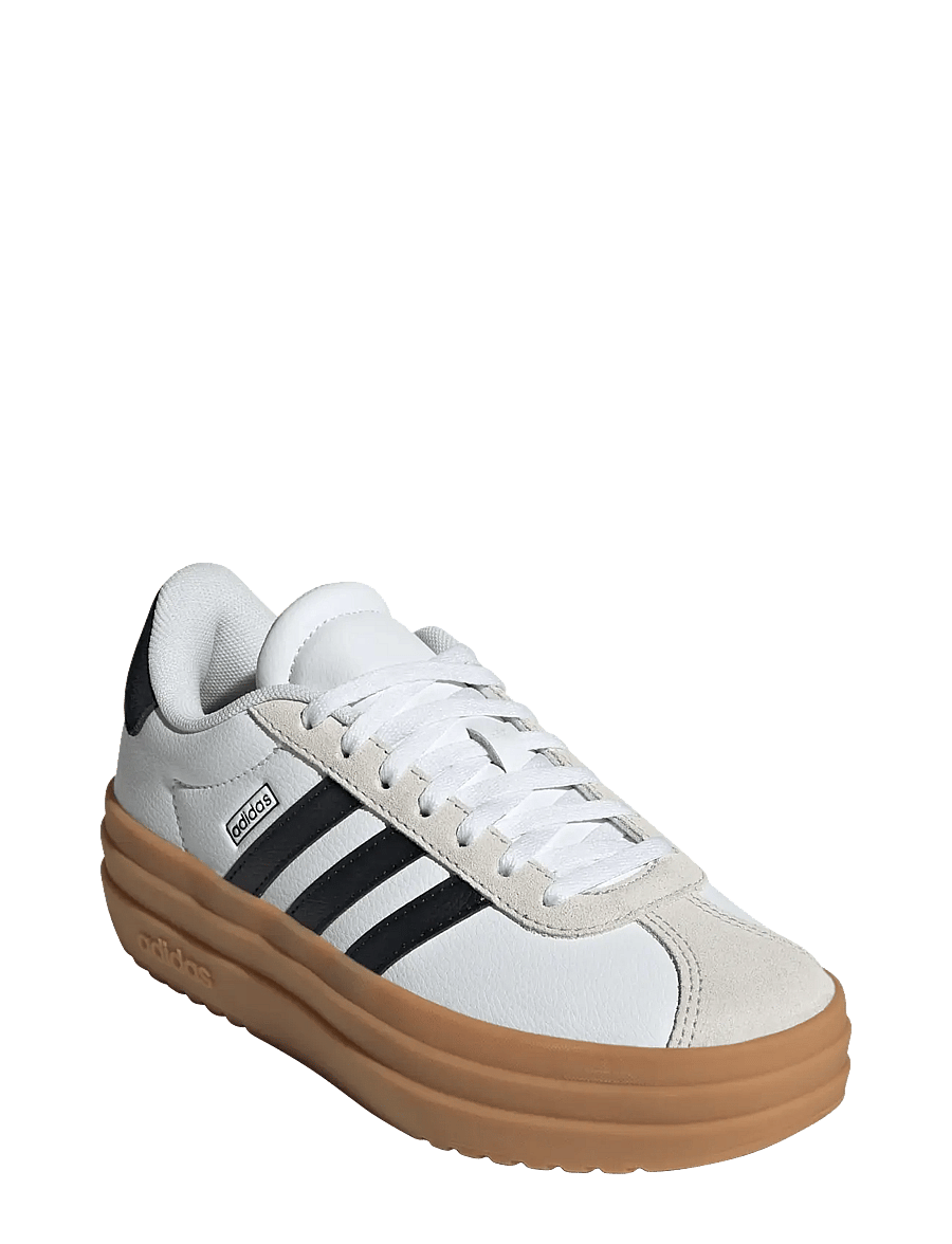 adidas Sportswear - VL COURT BOLD J - lave sneakers - ftwwht/cblack/gum3 - 0