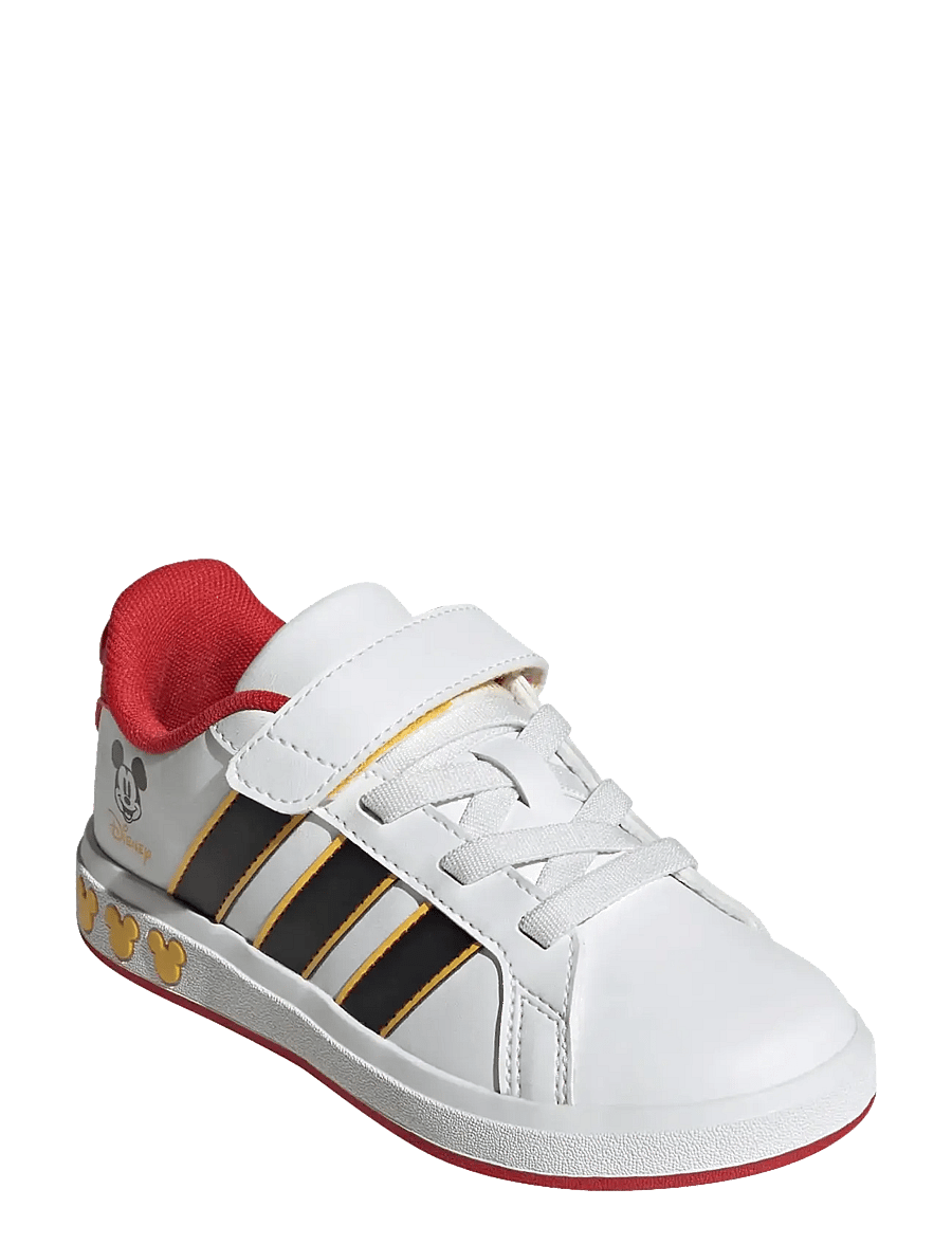 adidas Sportswear - GRAND COURT MICKEY EL K - baskets basses - ftwwht/cblack/bogold - 0