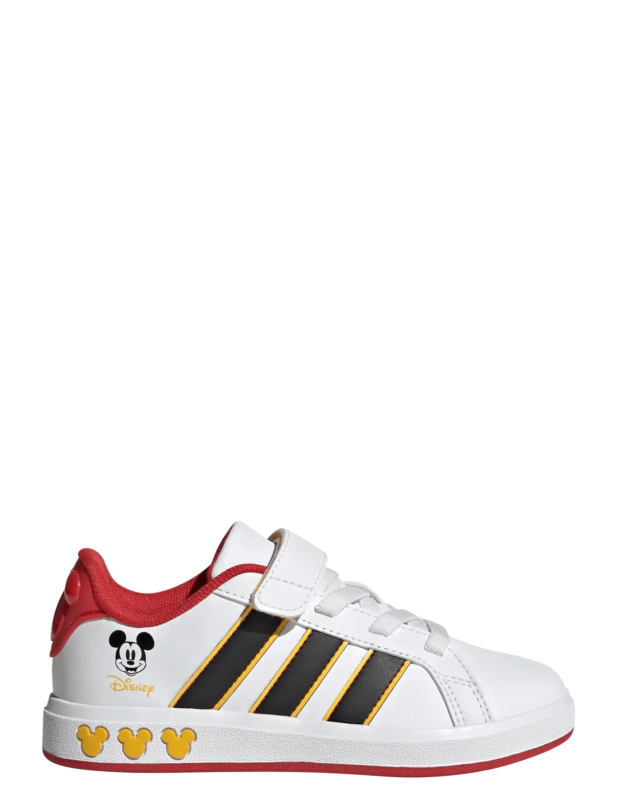 adidas Sportswear - GRAND COURT MICKEY EL K - baskets basses - ftwwht/cblack/bogold - 1
