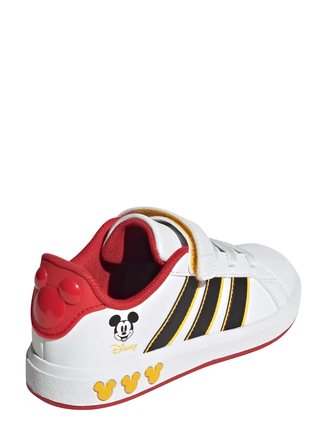 adidas Sportswear - GRAND COURT MICKEY EL K - baskets basses - ftwwht/cblack/bogold - 3