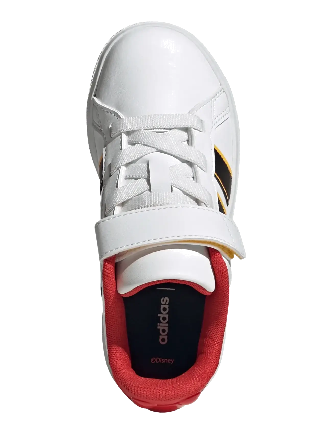 adidas Sportswear - GRAND COURT MICKEY EL K - baskets basses - ftwwht/cblack/bogold - 4