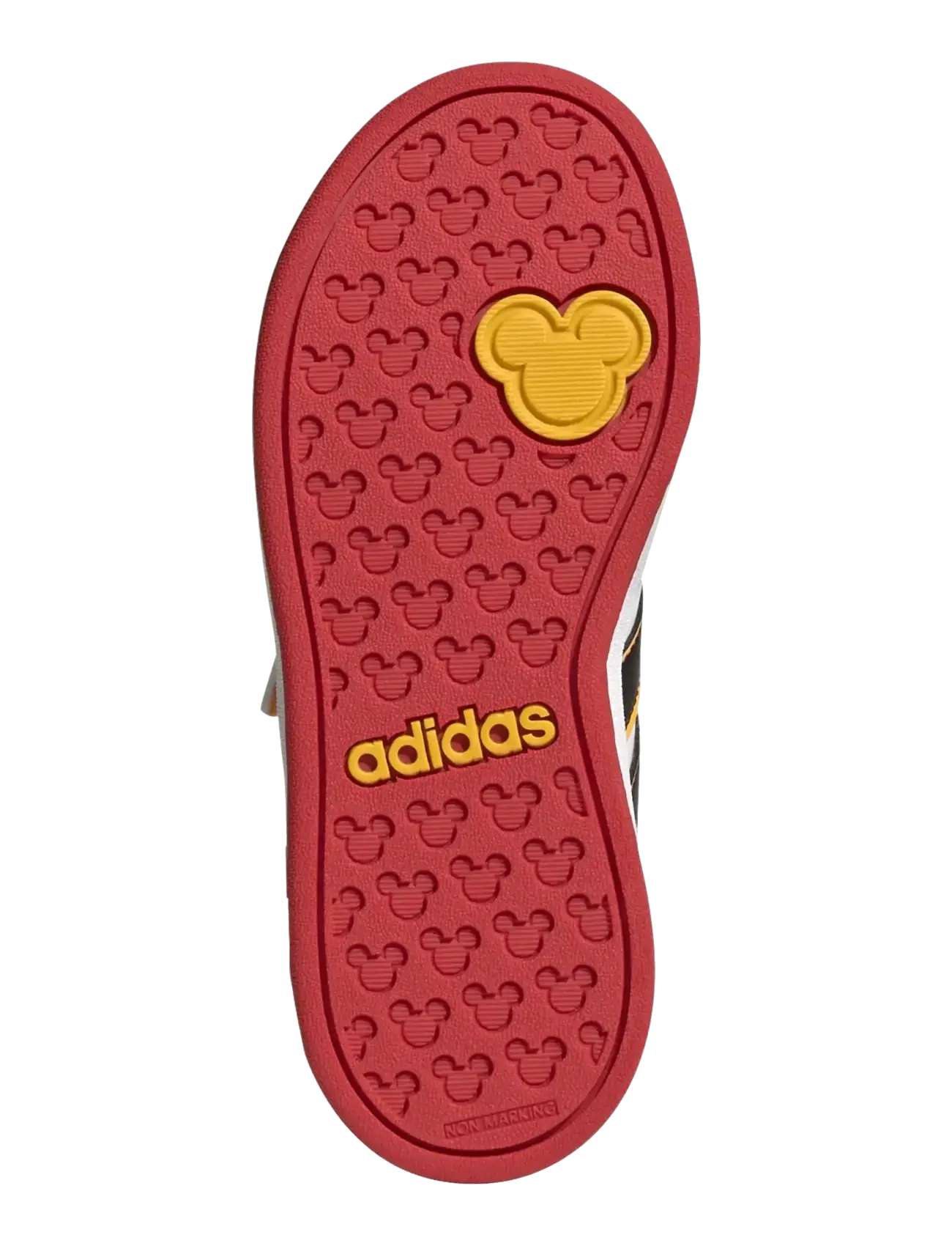 adidas Sportswear - GRAND COURT MICKEY EL K - baskets basses - ftwwht/cblack/bogold - 5