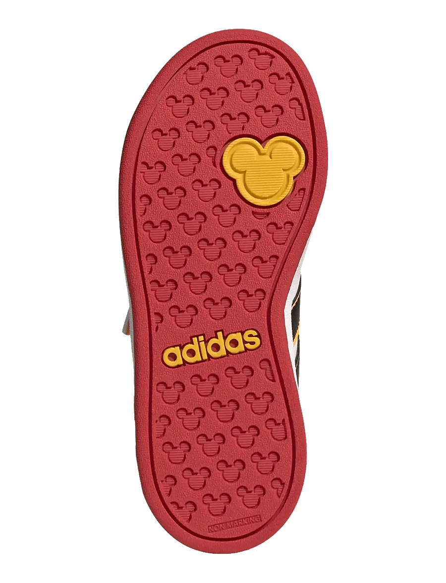 adidas Sportswear - GRAND COURT MICKEY EL K - baskets basses - ftwwht/cblack/bogold - 5