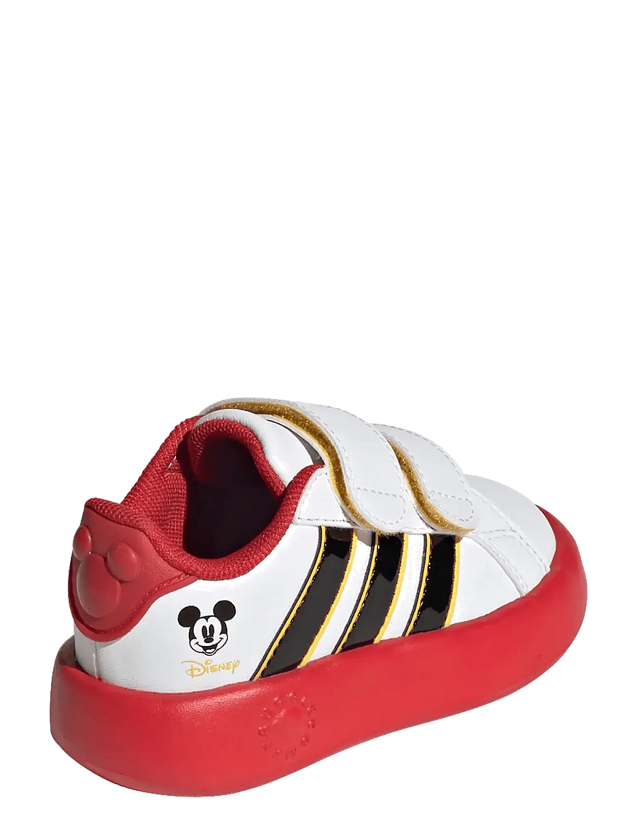 adidas Sportswear - GRAND COURT MICKEY CF I - tennised - ftwwht/cblack/bogold - 3
