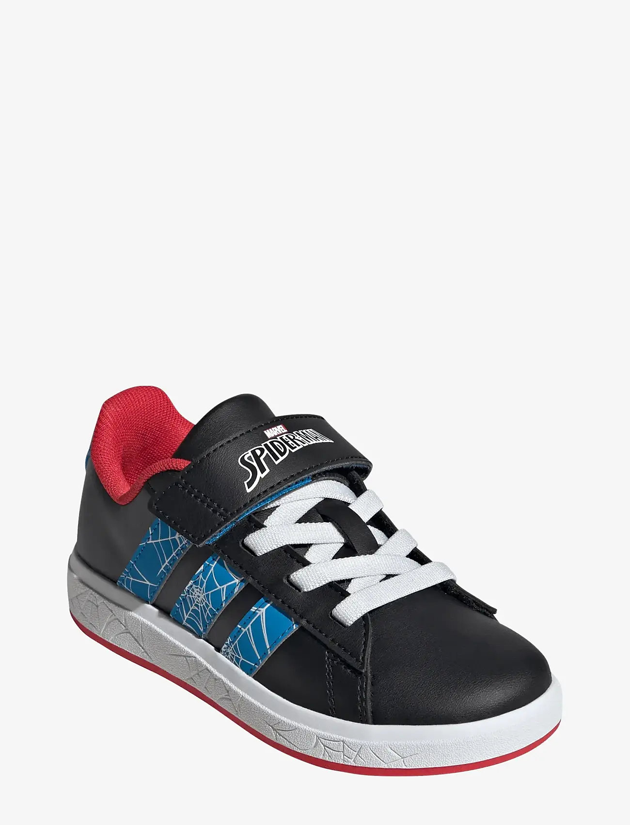 adidas Sportswear - GRAND COURT SPIDER-MAN EL K - lave sneakers - cblack/brblue/purrub - 1