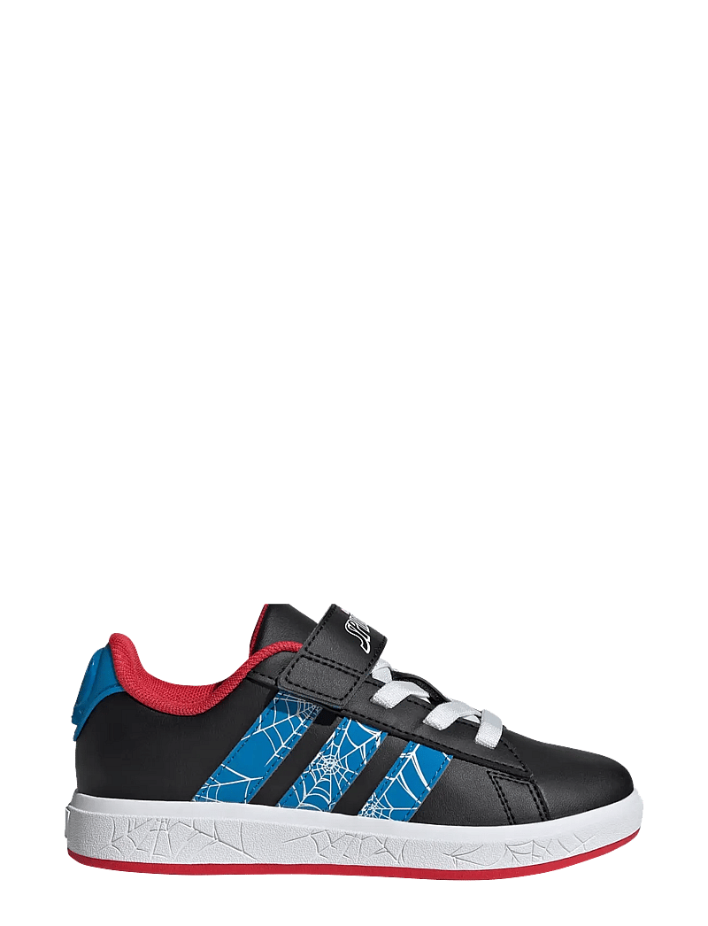 adidas Sportswear - GRAND COURT SPIDER-MAN EL K - lave sneakers - cblack/brblue/purrub - 2