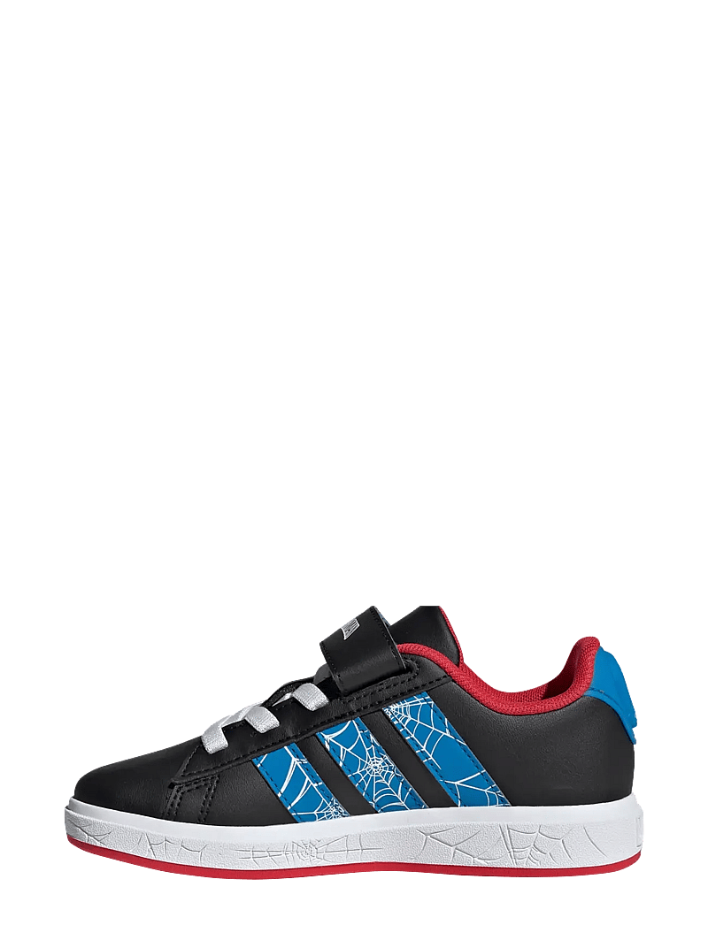 adidas Sportswear - GRAND COURT SPIDER-MAN EL K - lave sneakers - cblack/brblue/purrub - 3