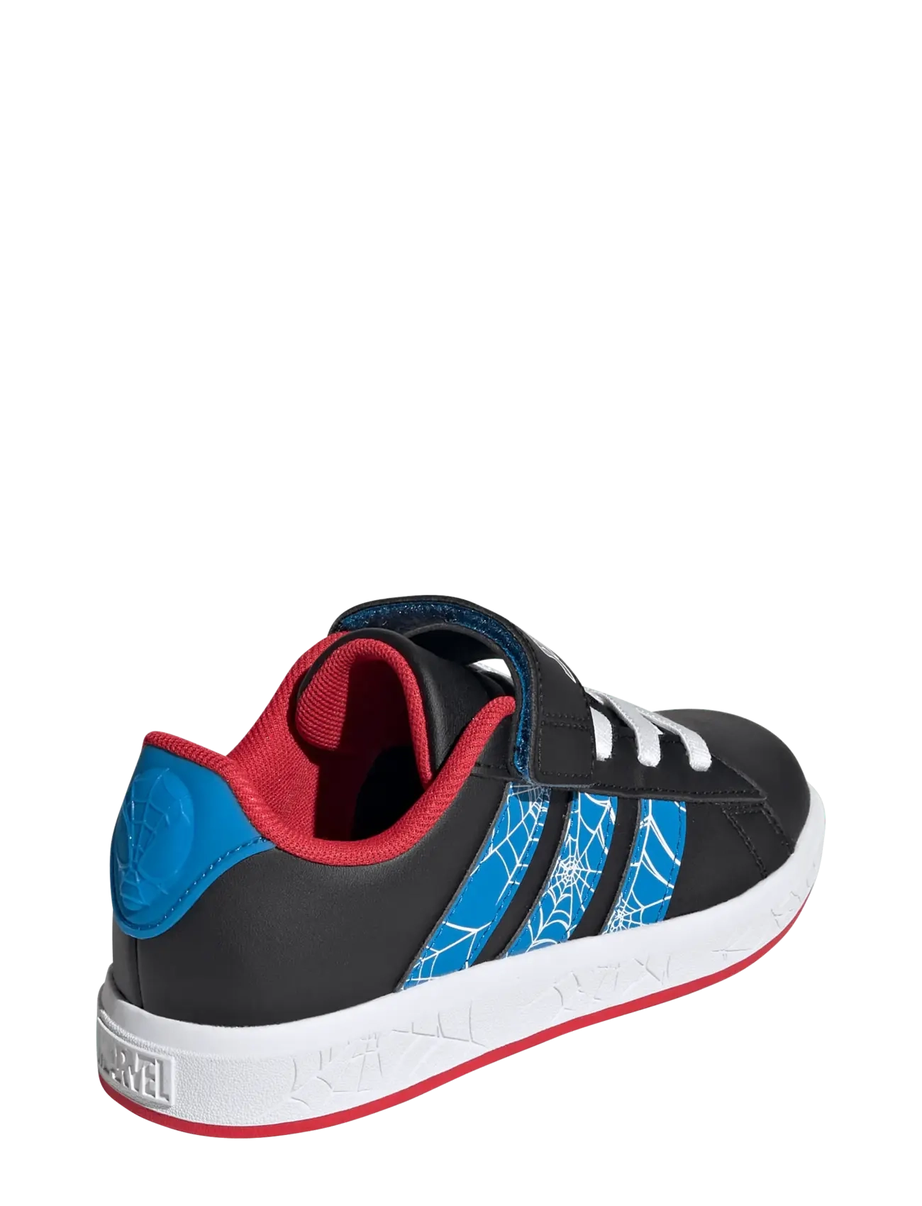 adidas Sportswear - GRAND COURT SPIDER-MAN EL K - lave sneakers - cblack/brblue/purrub - 4