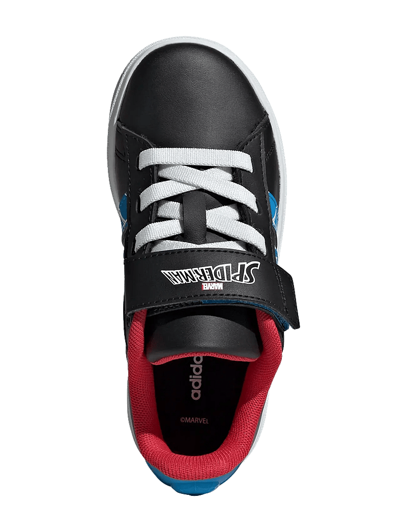 adidas Sportswear - GRAND COURT SPIDER-MAN EL K - lave sneakers - cblack/brblue/purrub - 5