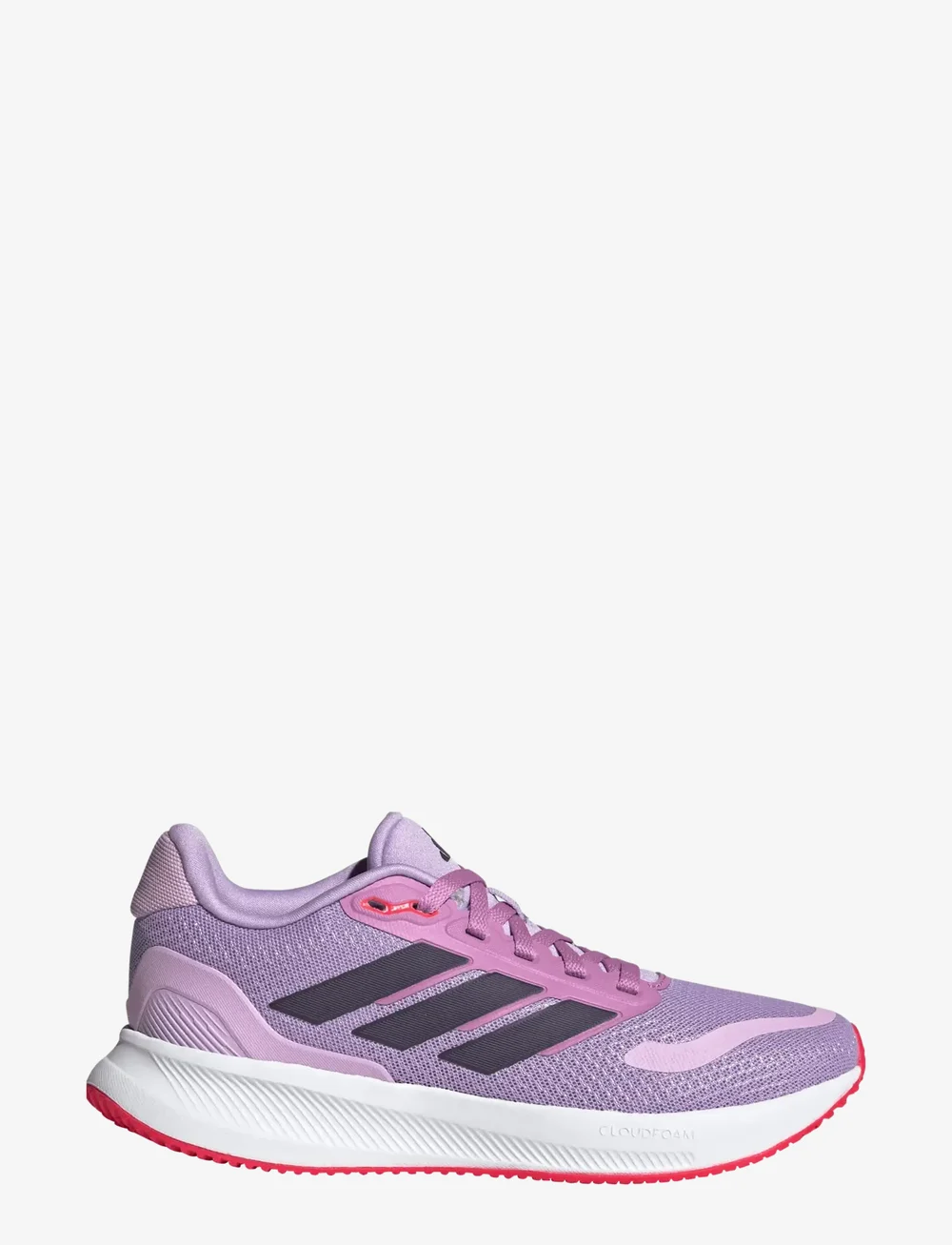 adidas Sportswear - RUNFALCON 5 J - låga sneakers - powplu/aurplu/lucred - 1
