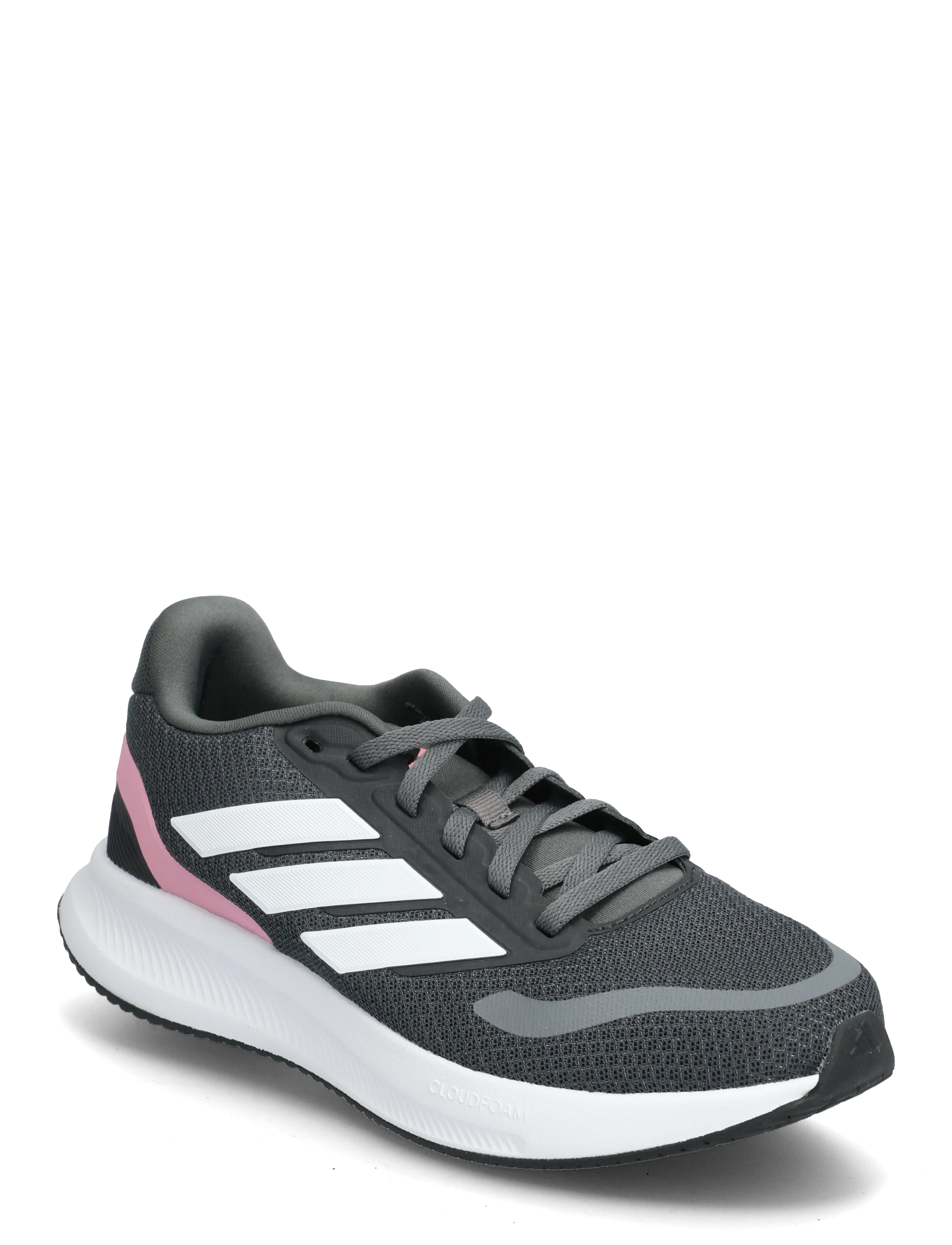 adidas Sportswear RUNFALCON 5 J - Laufschuhe - GRESIX/CRYWHT/BLIPNK / black