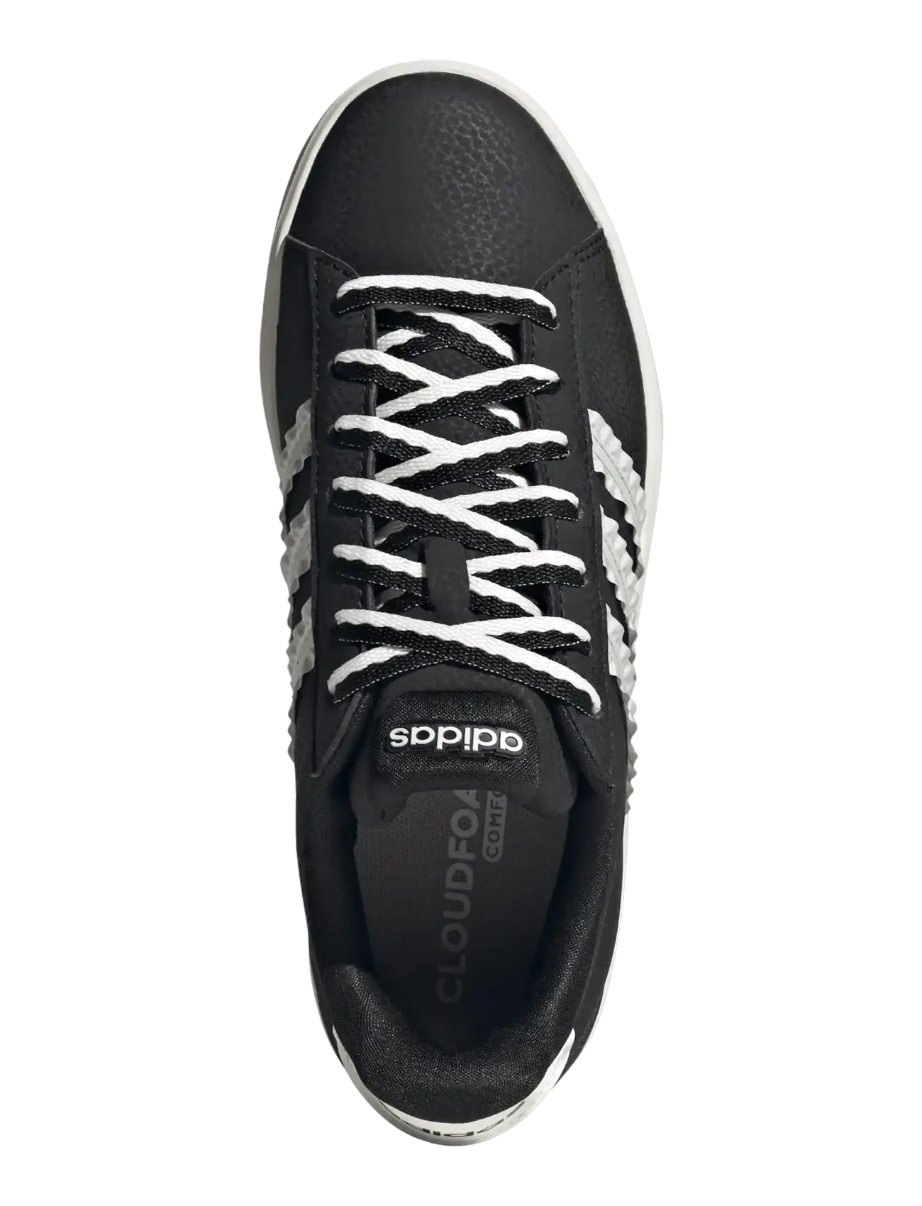 adidas Sportswear - GRAND COURT 3.0 - niedrige sneakers - cblack/cwhite/gum3 - 4