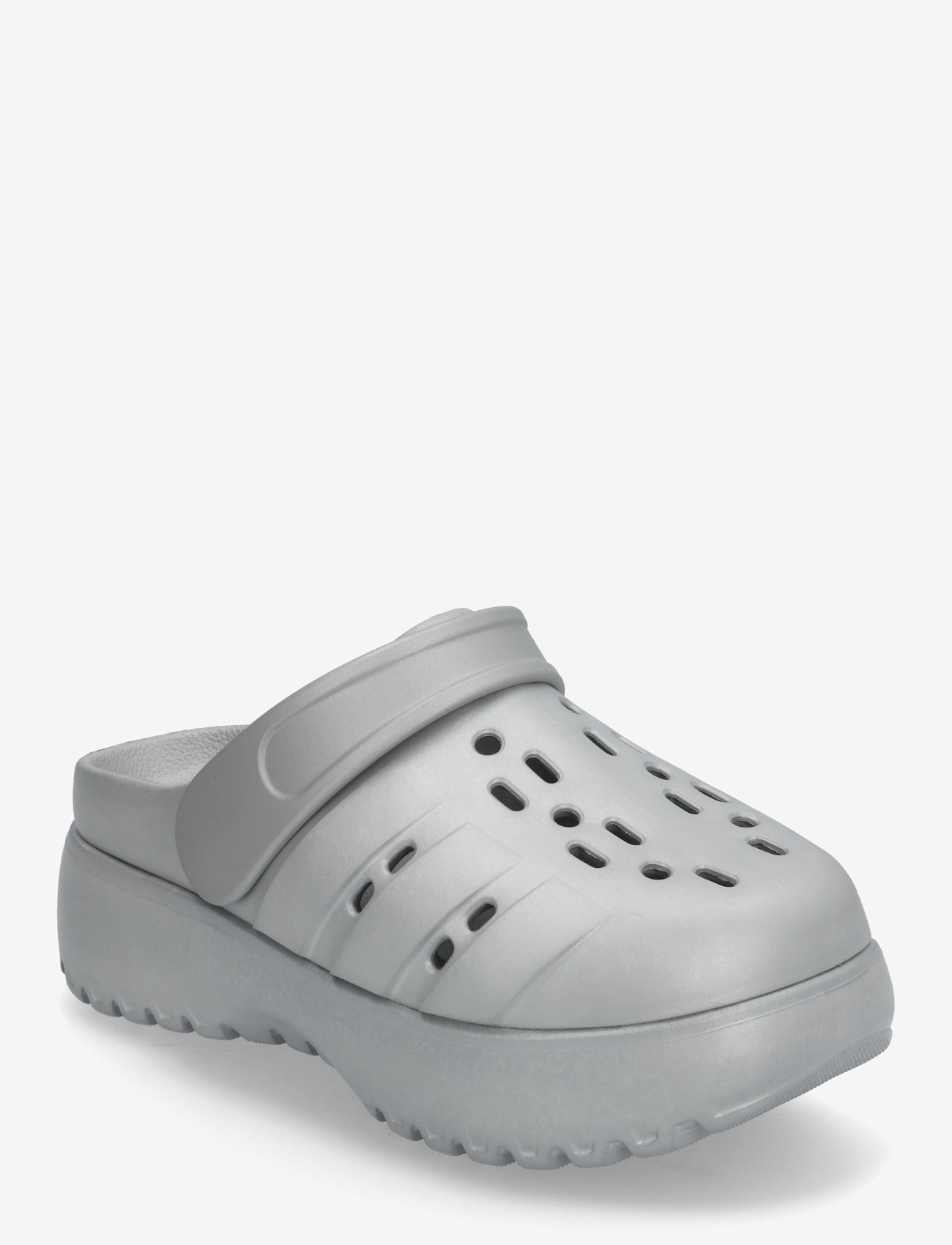 adidas Sportswear - ADILETTE CLOG PLATFORM - sandals & slippers - silvmt/silvmt/silvmt - 0