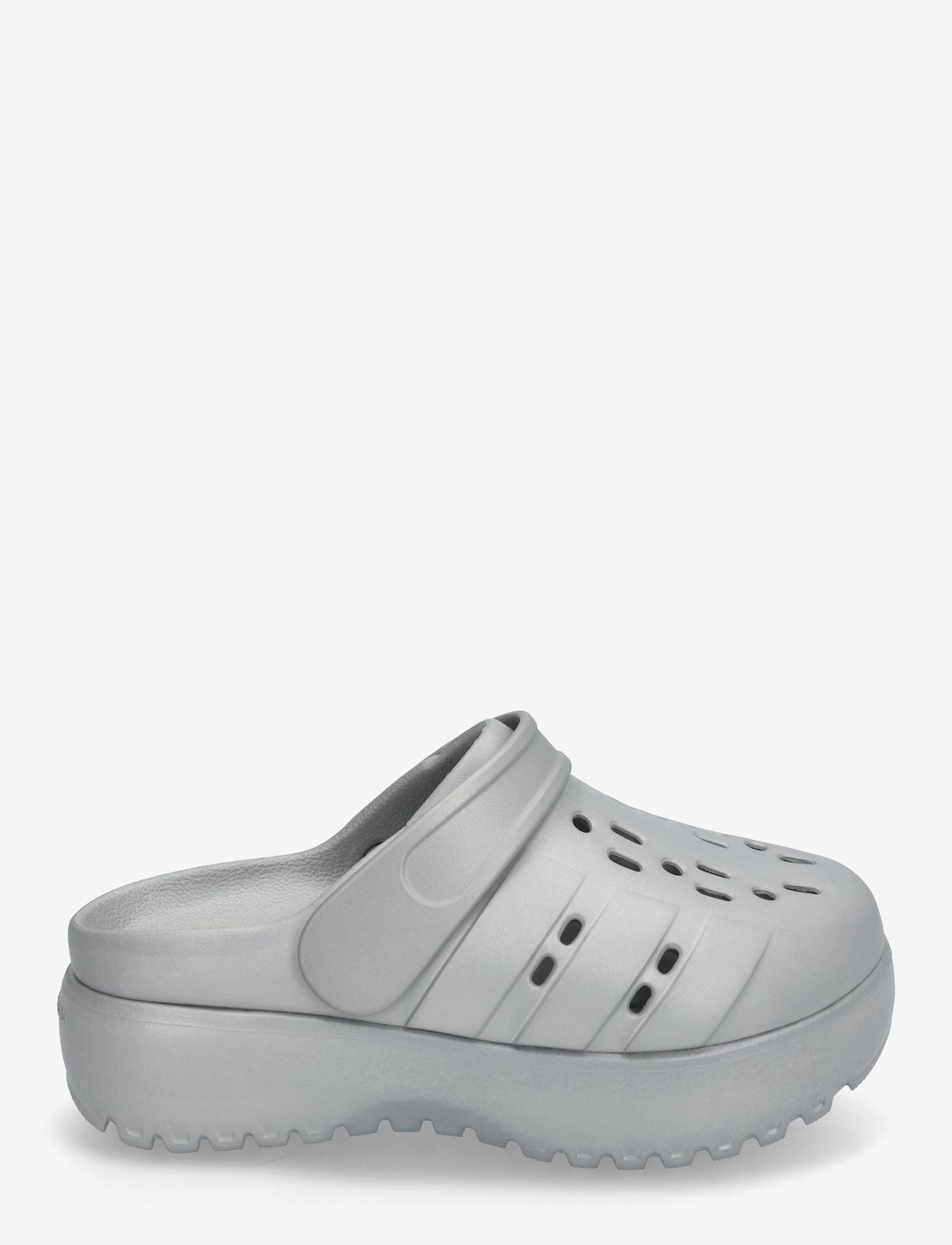 adidas Sportswear - ADILETTE CLOG PLATFORM - sandals & slippers - silvmt/silvmt/silvmt - 1
