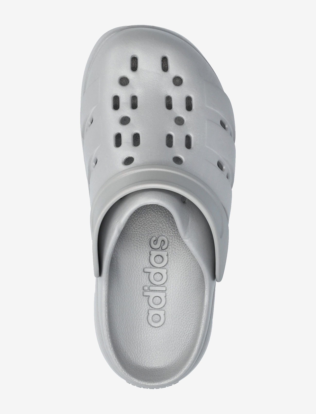adidas Sportswear - ADILETTE CLOG PLATFORM - sandals & slippers - silvmt/silvmt/silvmt - 3