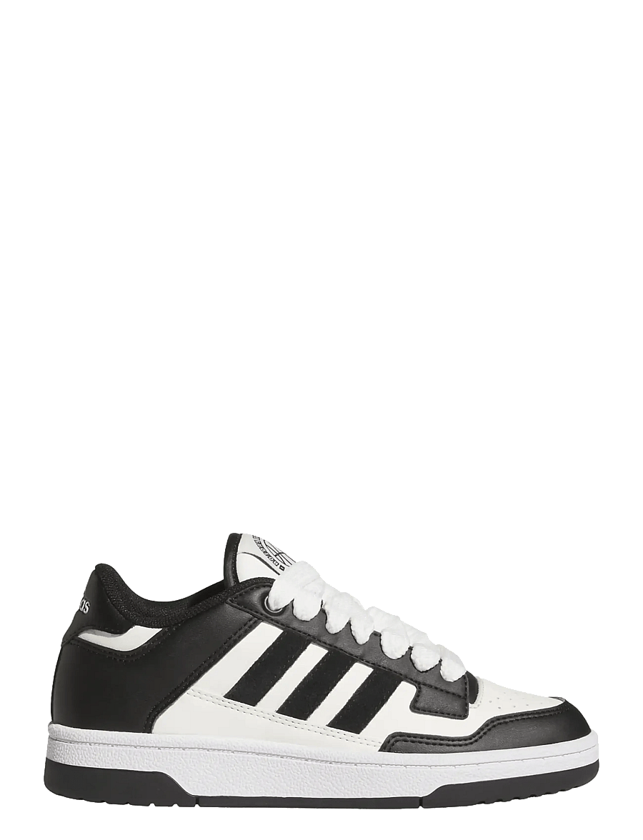 adidas Sportswear - RAPID COURT LOW J - lave sneakers - cblack/clowhi/ftwwht - 1