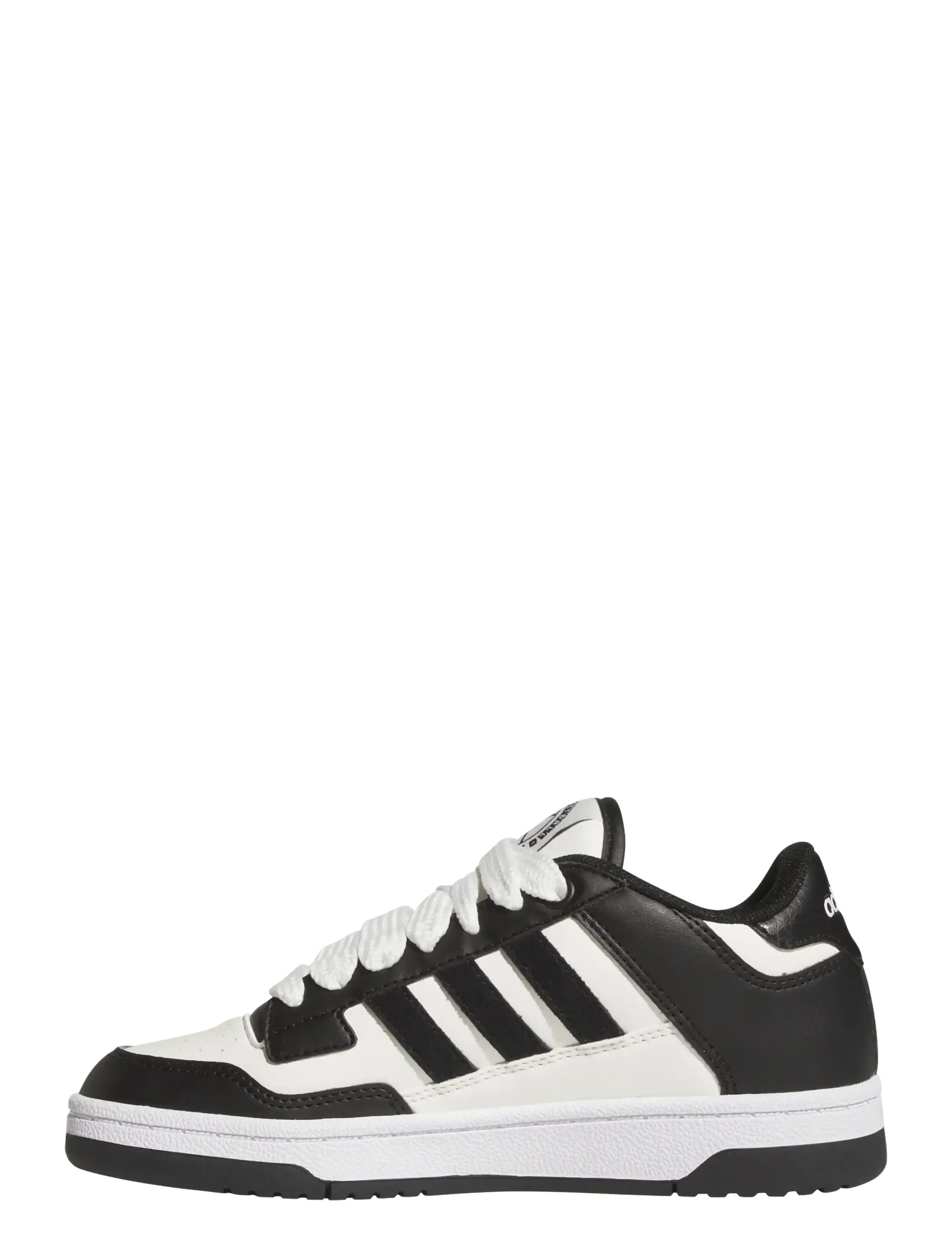 adidas Sportswear - RAPID COURT LOW J - lave sneakers - cblack/clowhi/ftwwht - 2