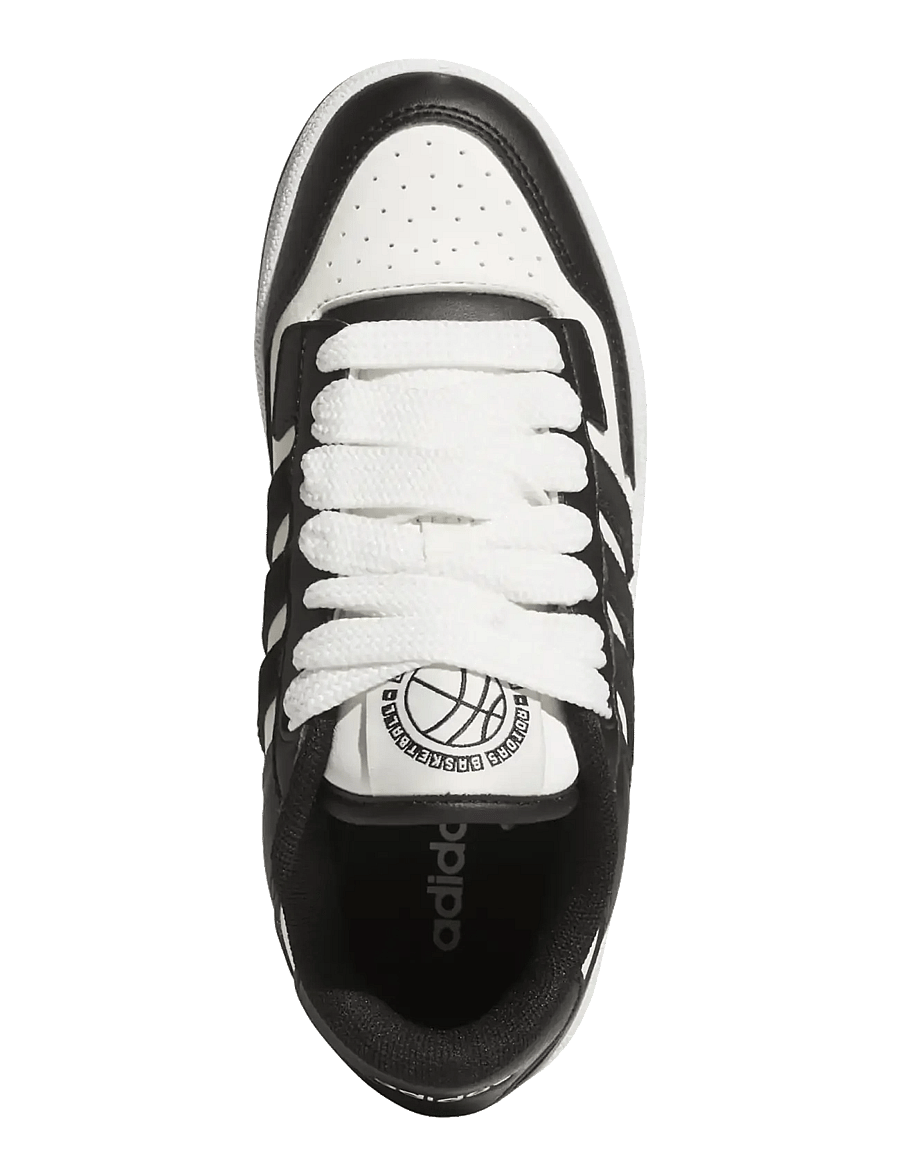 adidas Sportswear - RAPID COURT LOW J - lave sneakers - cblack/clowhi/ftwwht - 4