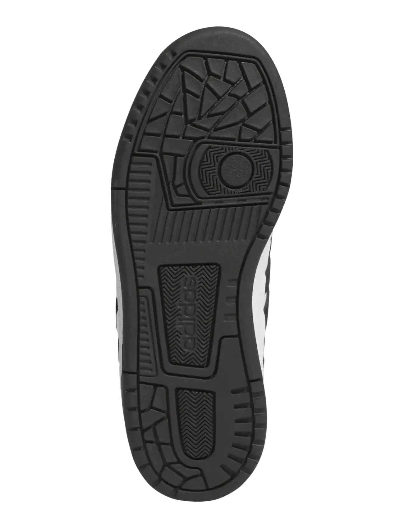 adidas Sportswear - RAPID COURT LOW J - lave sneakers - cblack/clowhi/ftwwht - 5