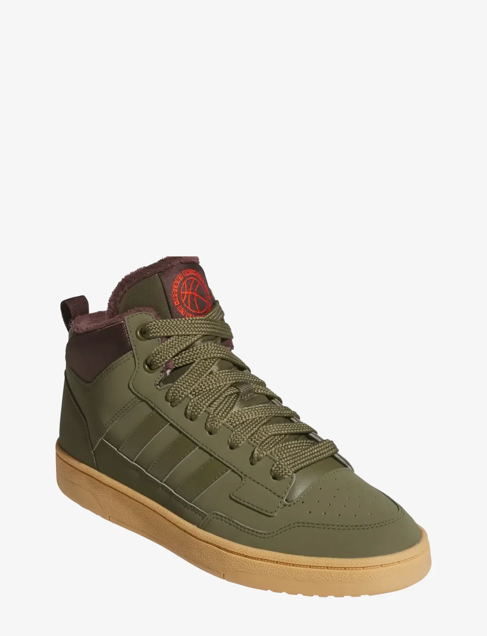 adidas Sportswear - RAPID COURT MID WINTERIZED - hoher schnitt - olistr/shabrn/gum3 - 0