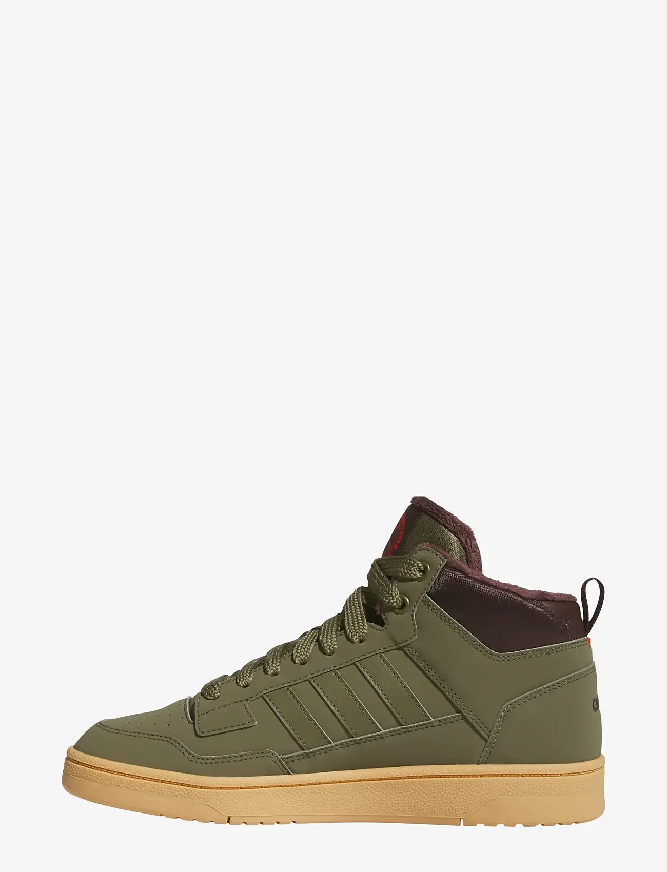 adidas Sportswear - RAPID COURT MID WINTERIZED - höga sneakers - olistr/shabrn/gum3 - 2