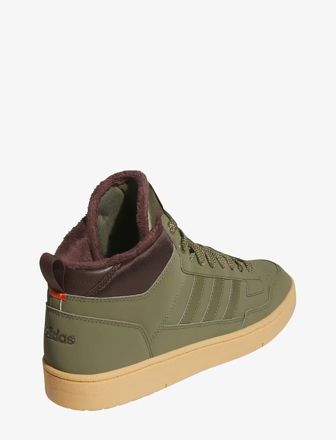 adidas Sportswear - RAPID COURT MID WINTERIZED - höga sneakers - olistr/shabrn/gum3 - 3