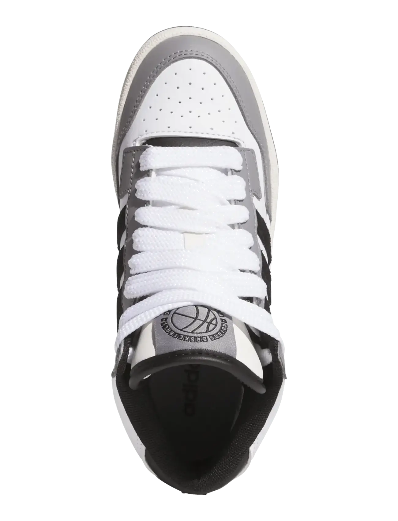 adidas Sportswear - RAPID COURT MID J - høje sneakers - grethr/cblack/ftwwht - 4