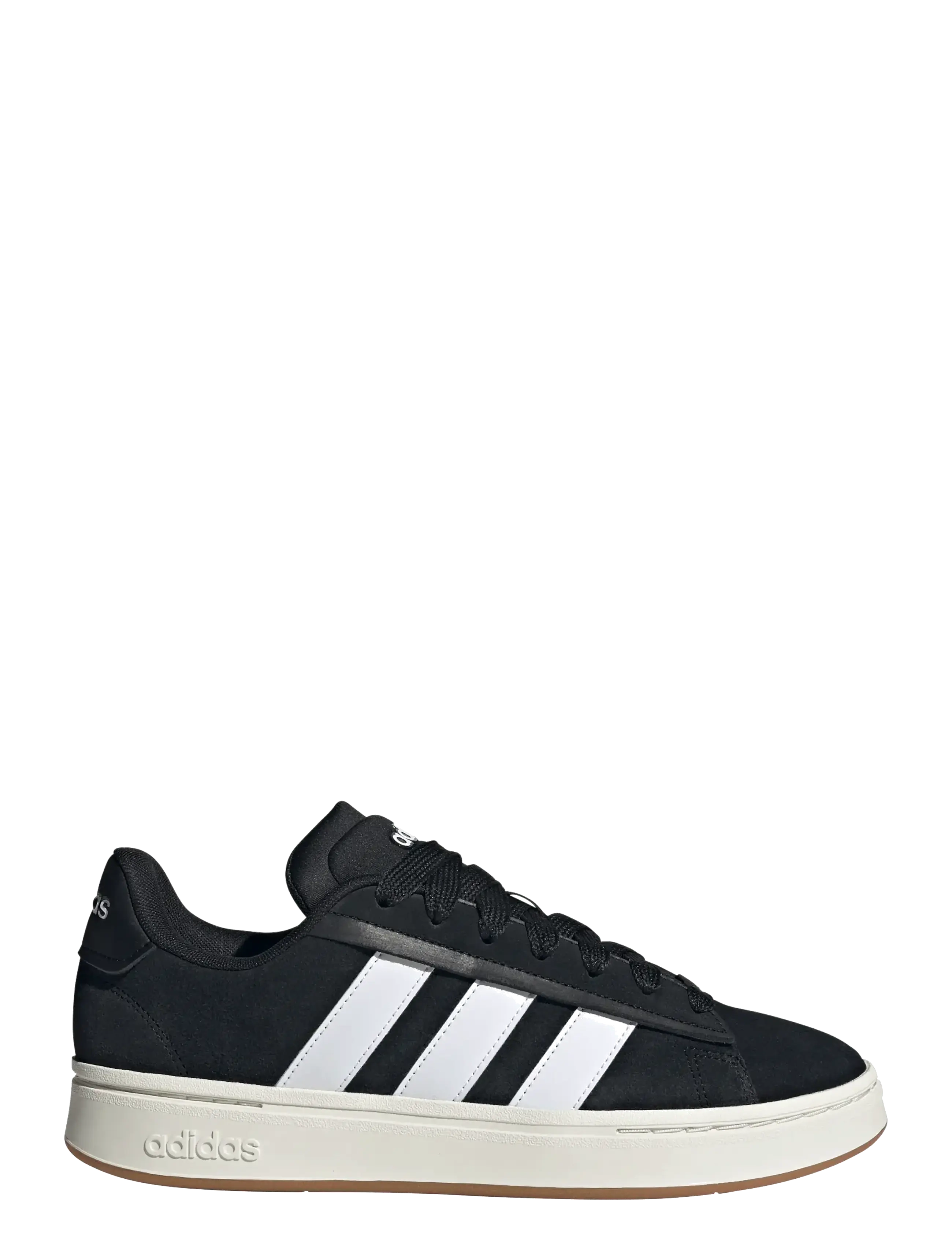 adidas Sportswear - GRAND COURT ALPHA 00s - matalavartiset tennarit - cblack/ftwwht/gum10 - 1