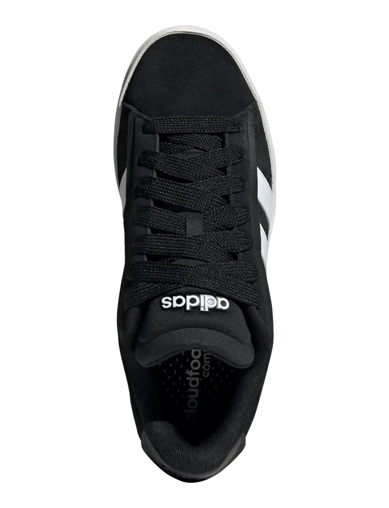 adidas Sportswear - GRAND COURT ALPHA 00s - matalavartiset tennarit - cblack/ftwwht/gum10 - 4
