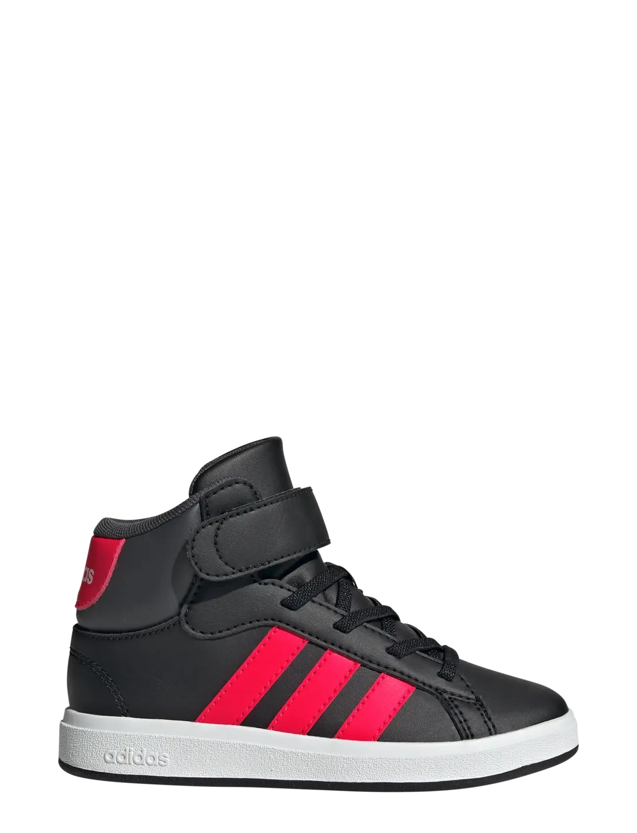 adidas Sportswear - GRAND COURT MID K - baskets basses - cblack/lucred/gresix - 1