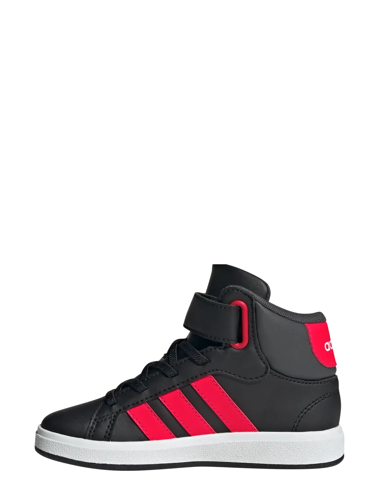 adidas Sportswear - GRAND COURT MID K - baskets basses - cblack/lucred/gresix - 2