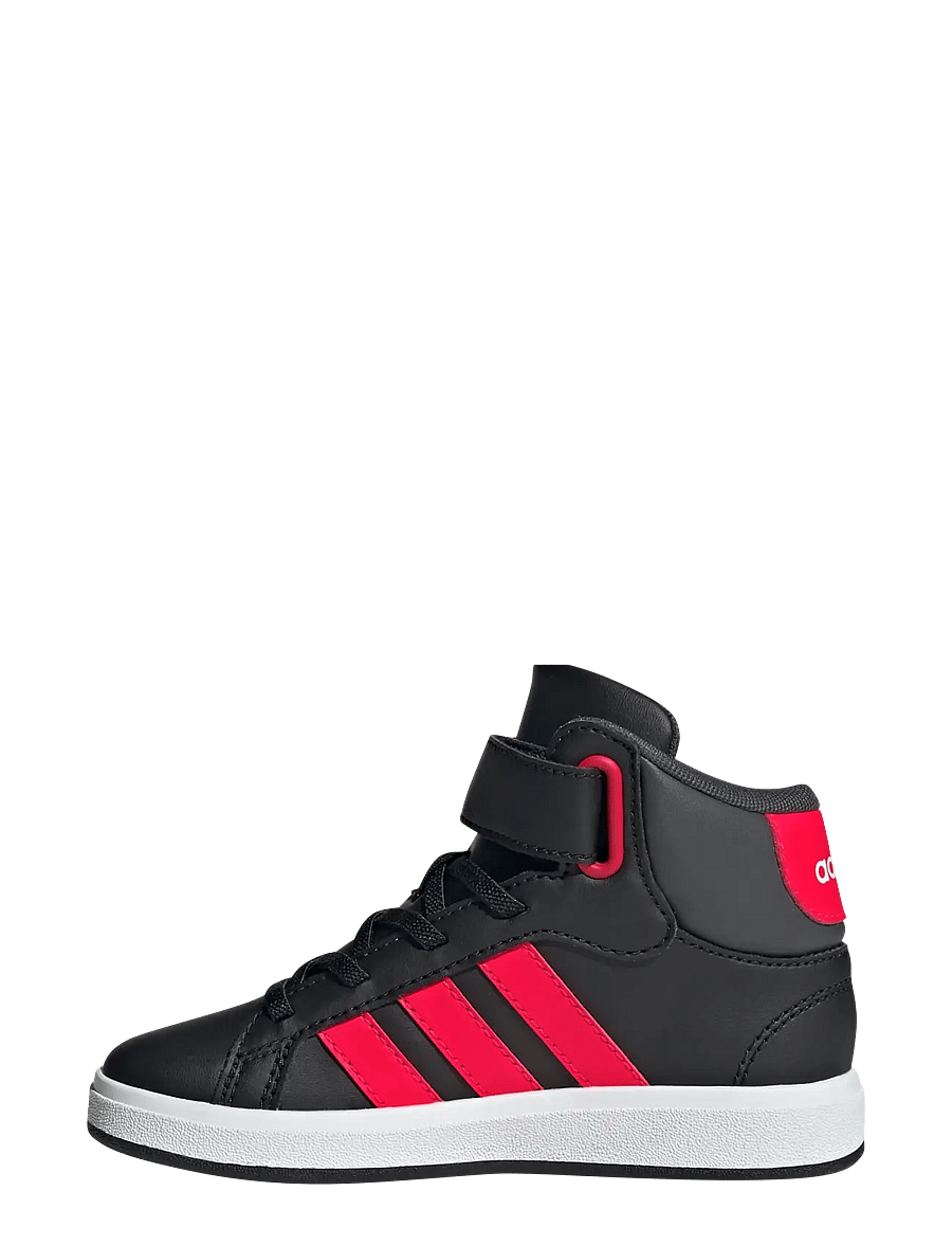 adidas Sportswear - GRAND COURT MID K - baskets basses - cblack/lucred/gresix - 2