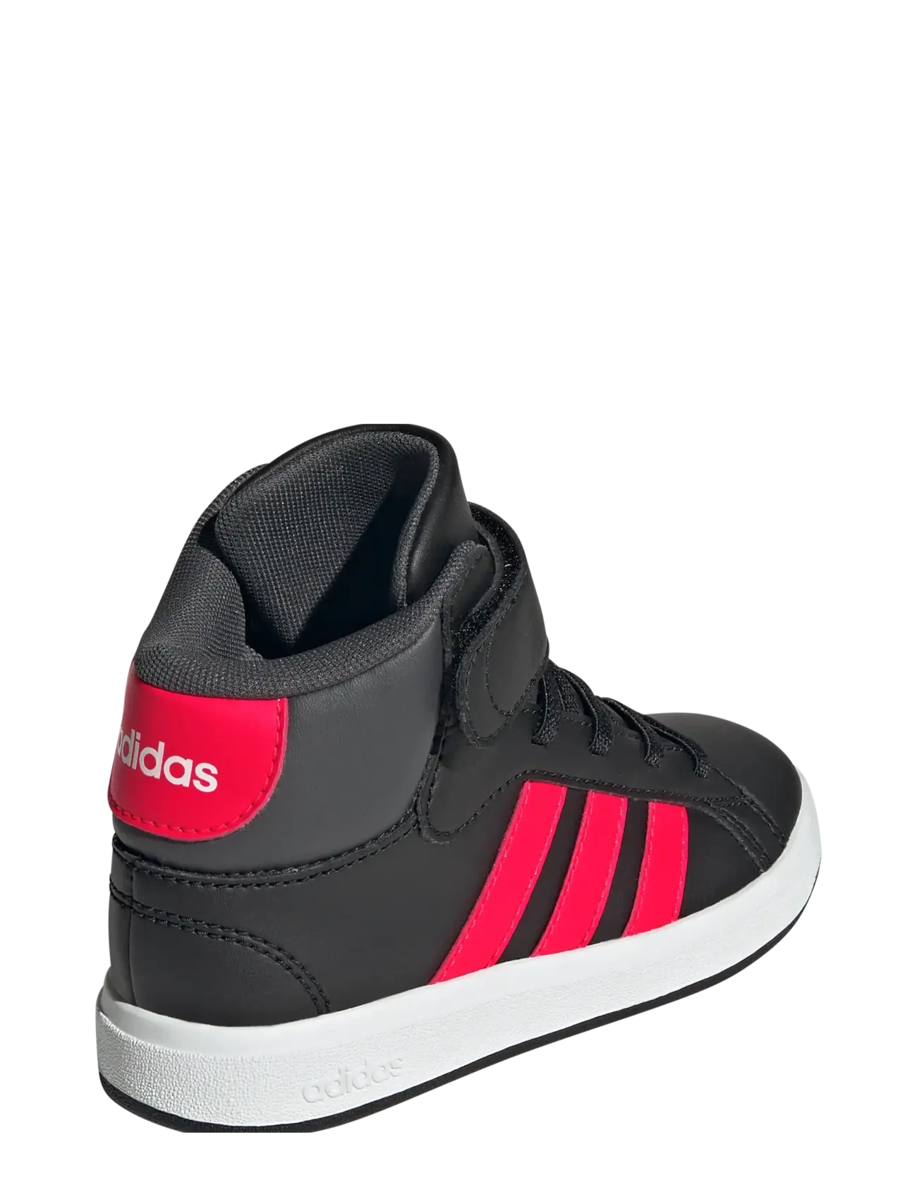 adidas Sportswear - GRAND COURT MID K - baskets basses - cblack/lucred/gresix - 3