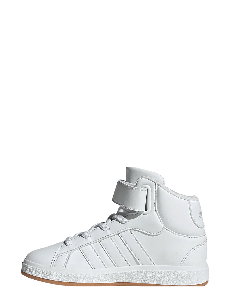 adidas Sportswear - GRAND COURT MID K - niedriger schnitt - ftwwht/ftwwht/greone - 2