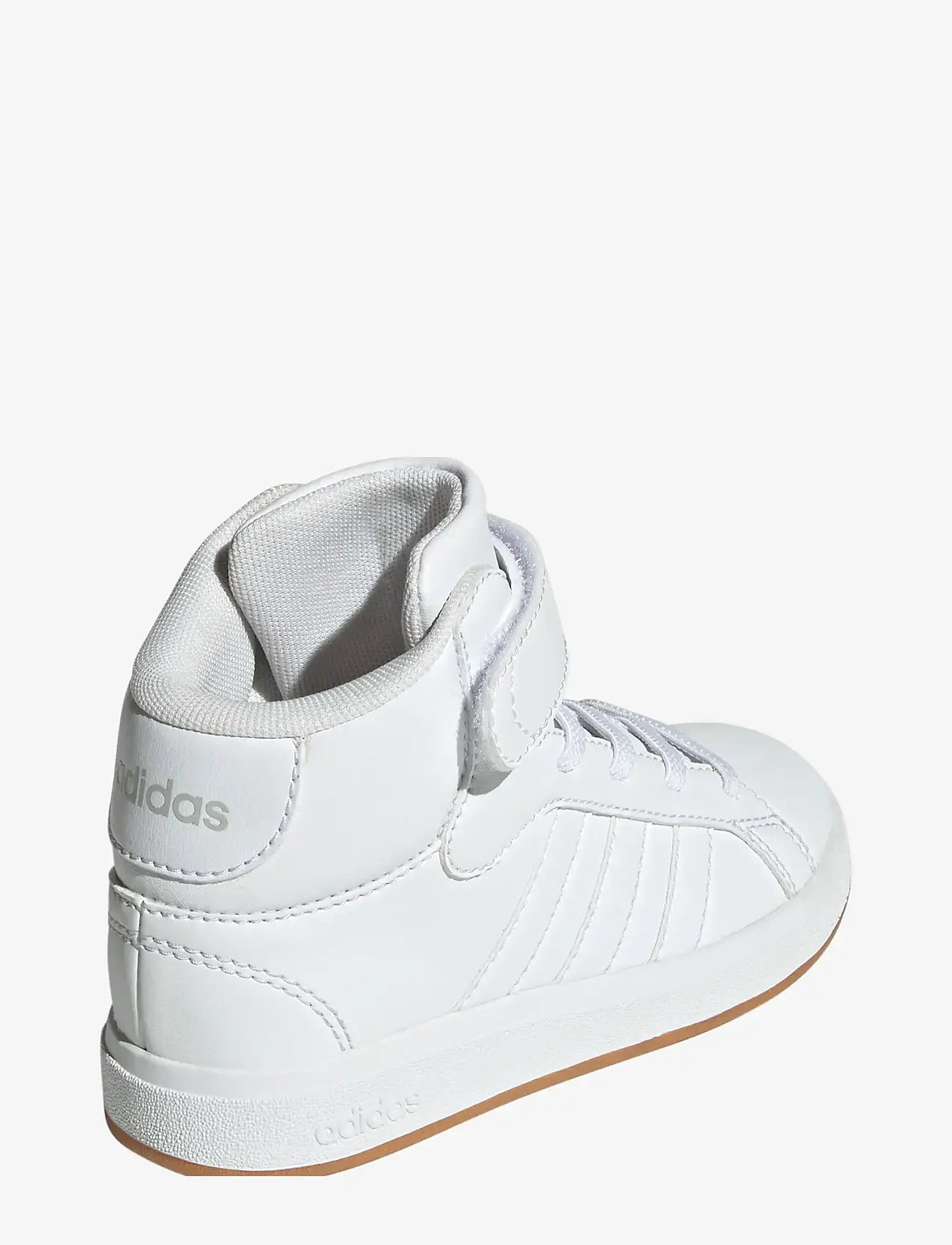 adidas Sportswear - GRAND COURT MID K - niedriger schnitt - ftwwht/ftwwht/greone - 3