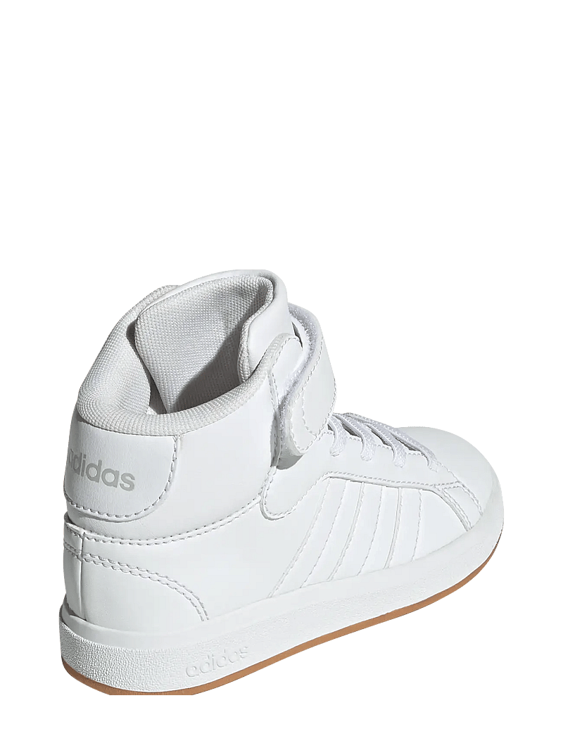 adidas Sportswear - GRAND COURT MID K - niedriger schnitt - ftwwht/ftwwht/greone - 3