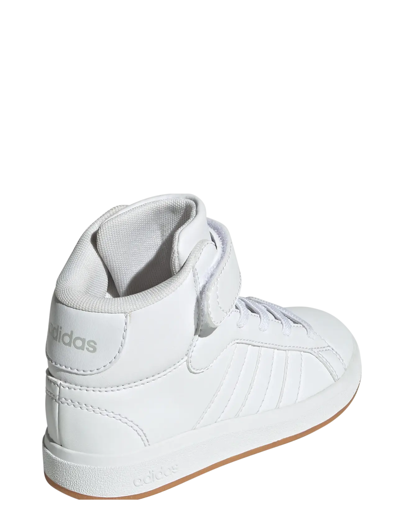 adidas Sportswear - GRAND COURT MID K - høje sneakers - ftwwht/ftwwht/greone - 3