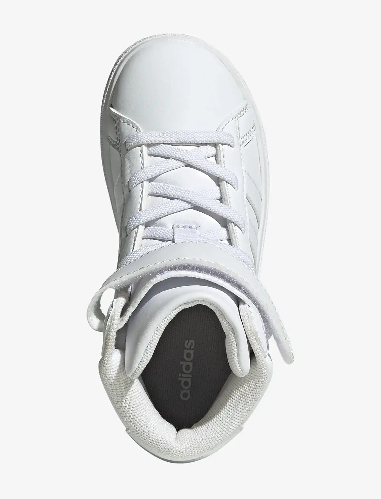 adidas Sportswear - GRAND COURT MID K - niedriger schnitt - ftwwht/ftwwht/greone - 4