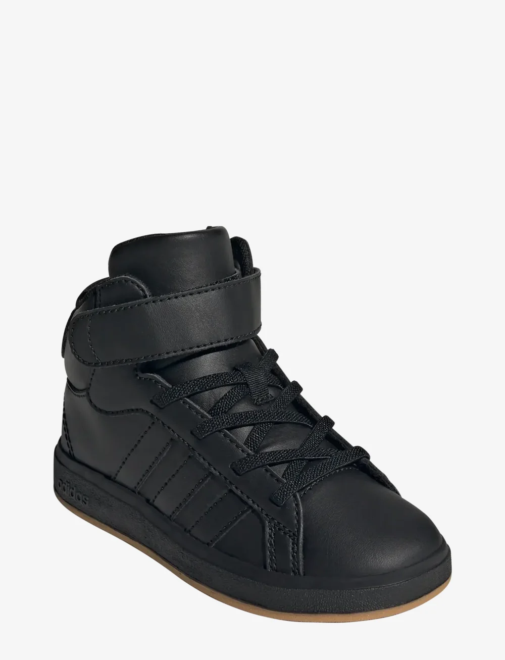 adidas Sportswear - GRAND COURT MID K - low-top sneakers - cblack/cblack/gresix - 0