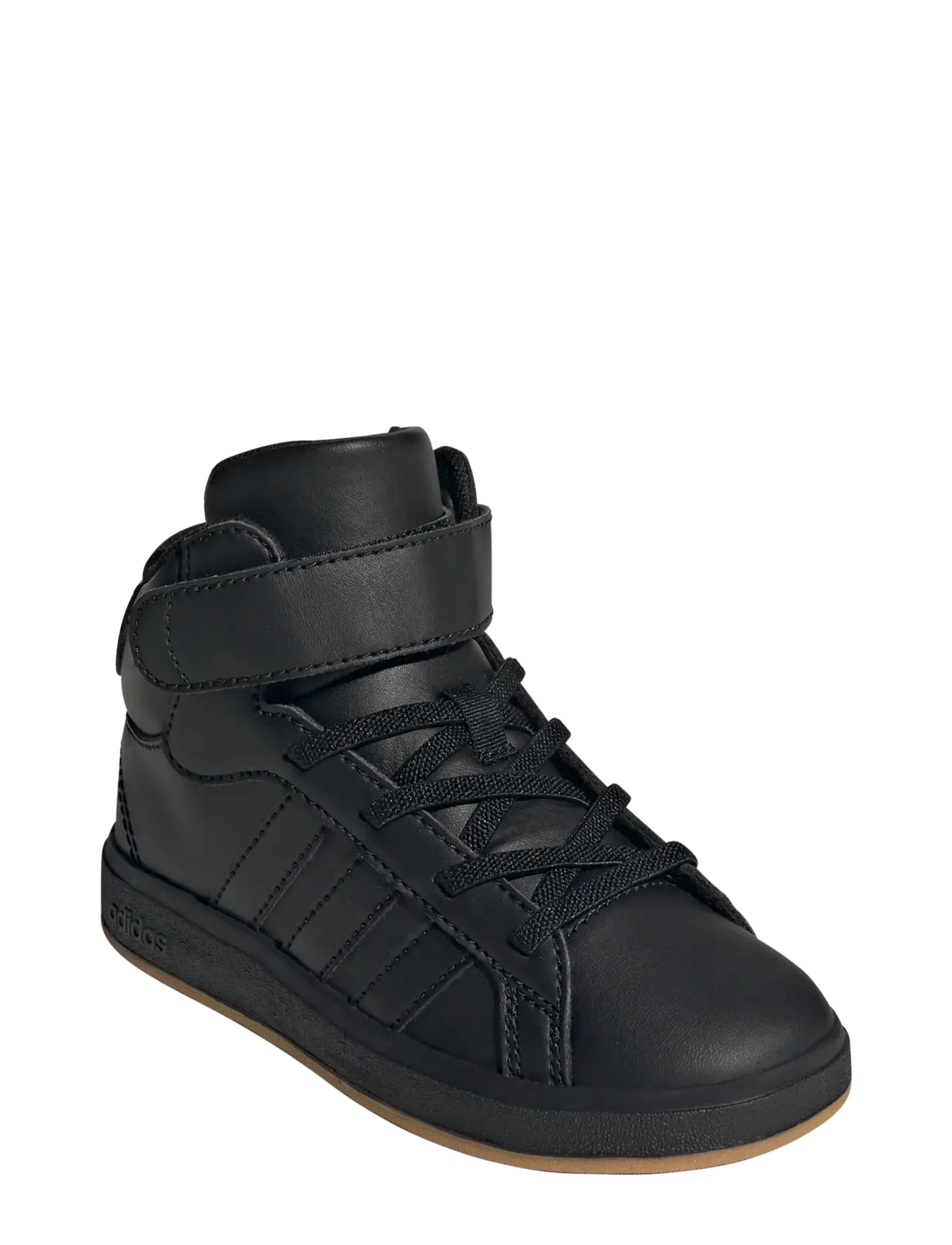 adidas Sportswear GRAND COURT MID K - Schlägersportarten - CBLACK/CBLACK/GRESIX / black