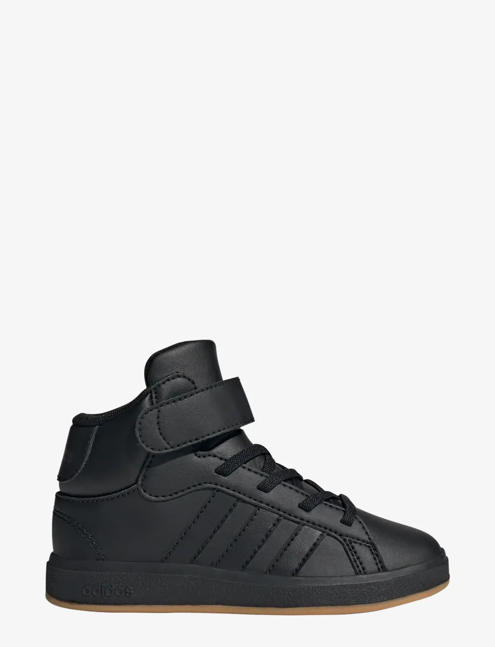 adidas Sportswear - GRAND COURT MID K - low-top sneakers - cblack/cblack/gresix - 1