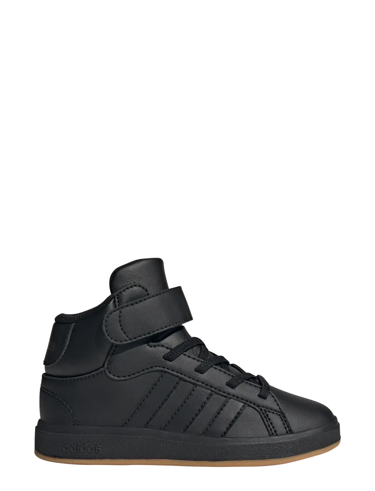 adidas Sportswear - GRAND COURT MID K - niedriger schnitt - cblack/cblack/gresix - 1