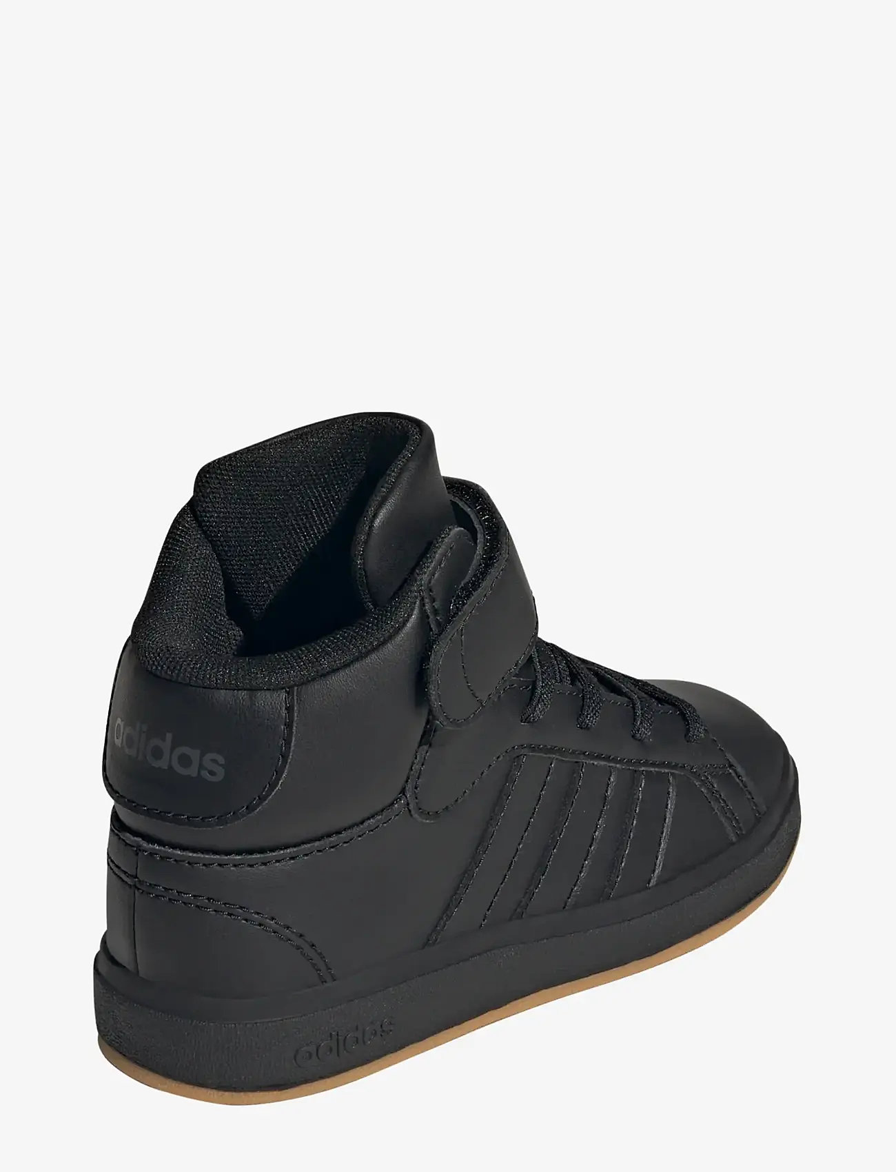 adidas Sportswear - GRAND COURT MID K - høje sneakers - cblack/cblack/gresix - 3